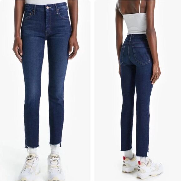 MOTHER The Looker Ankle Step Fray Bombay Lost And Found Sz 25” - Picture 3 of 8